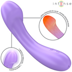 INTENSE - BECKY VIBRADOR 19 CM CON EFECTO CALOR 7 VIBRACIONES VIOLETA
