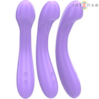 INTENSE - BECKY VIBRADOR 19 CM CON EFECTO CALOR 7 VIBRACIONES VIOLETA