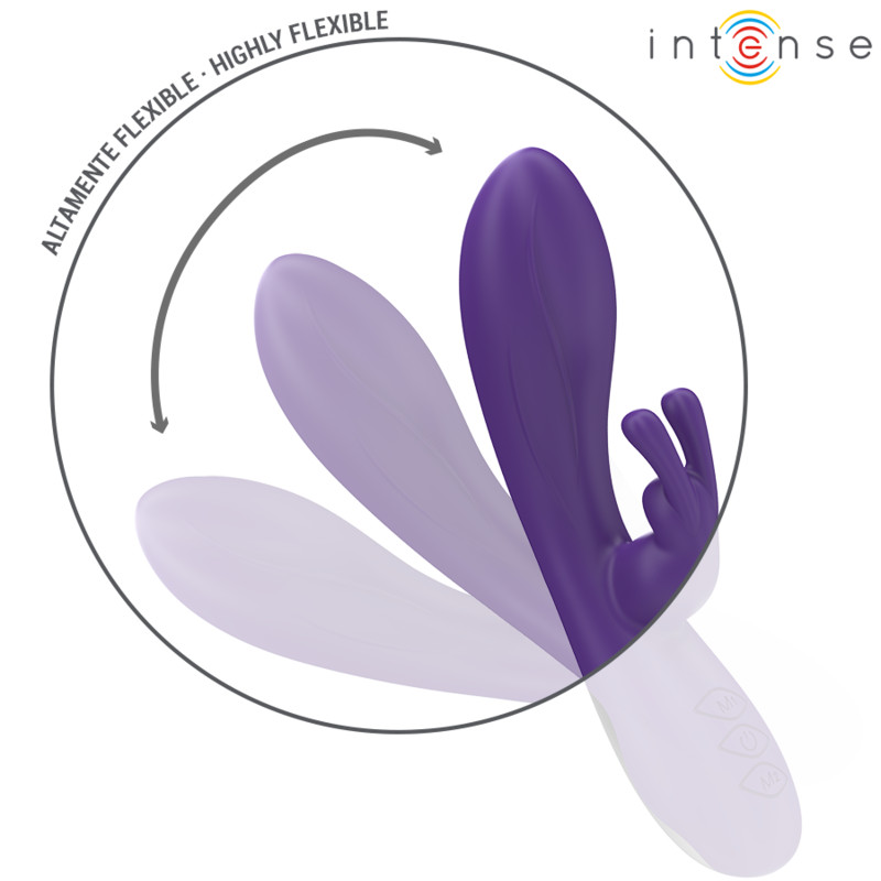 INTENSE - VIBRADOR RABBIT RANDALL 10 VIBRACIONES VIOLETA