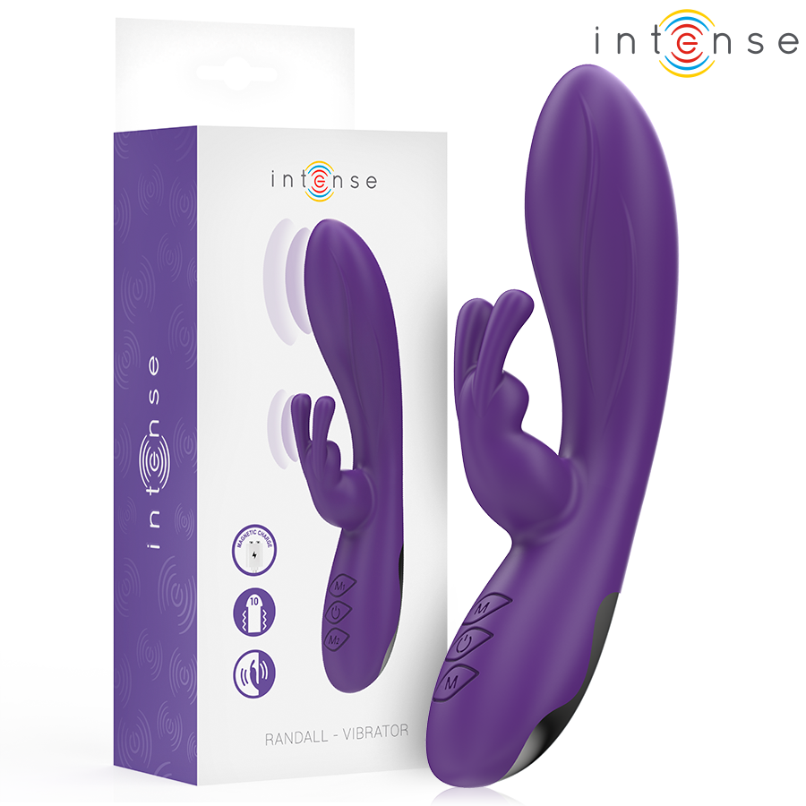 INTENSE - VIBRADOR RABBIT RANDALL 10 VIBRACIONES VIOLETA