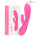 INTENSE - VIBRADOR CONEJO RANDALL 10 VIBRACIONES ROSA