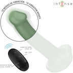 INTENSE - VIBRADOR BECCA CON VENTOSA 10 VIBRACIONES MANDO A DISTANCIA VERDE