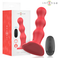 INTENSE - VIBRADOR CODY CON VENTOSA Y CONTROL REMOTO ROJO