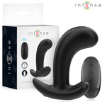 INTENSE - CHANDLER TAPÓN ANAL 10 VIBRACIONES NEGRO MANDO A DISTANCIA
