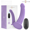 INTENSE - EDDIE VIBRADOR 17,5 CM 10 VIBRACIONES VIOLETA CONTROL REMOTO