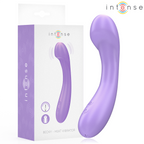 INTENSE - BECKY VIBRADOR 19 CM CON EFECTO CALOR 7 VIBRACIONES VIOLETA