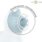 INTENSE - ESTIMULADOR DUQUESA CON LENGUA GIRATORIA 360º AZUL