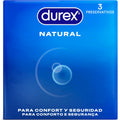 DUREX - PRESERVATIVOS NATURALES 3 UNIDADES