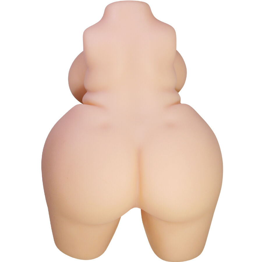 CRAZY BULL - BUSTO FEMMINILE REALISTICO CON VAGINA E ANO 7,5 KG