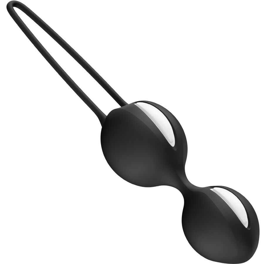 FUN FACTORY - SMARTBALLS DUO BLACK KEGEL BALLS