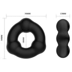 CRAZY BULL - ANILLO DE SILICONA ULTRA SUAVE CON NÓDULOS
