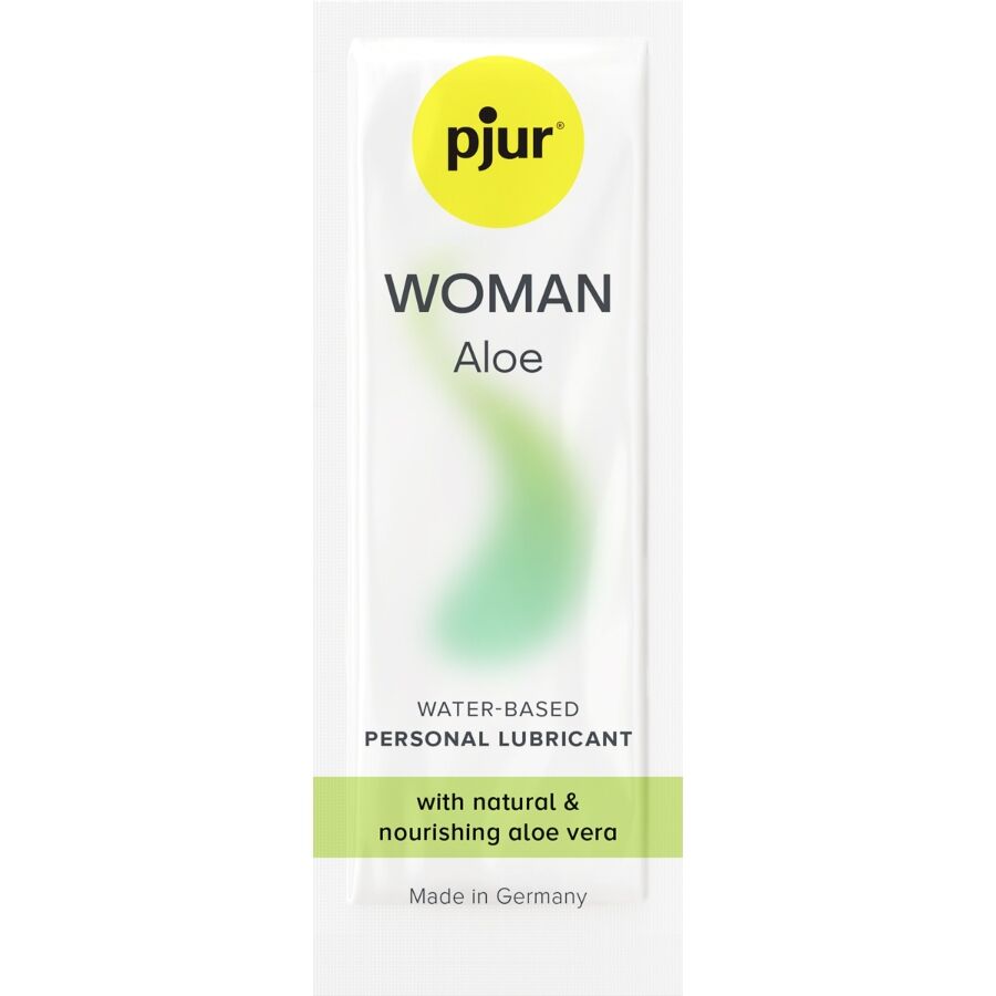 PJUR - LUBRIFICANTE FEMMINILE A BASE ACQUA ALOE 2 ML