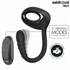 ADDICTED TOYS - ANNEAU PÉNIEN VIBRANT POUR POINT P AVEC TÉLÉCOMMANDE