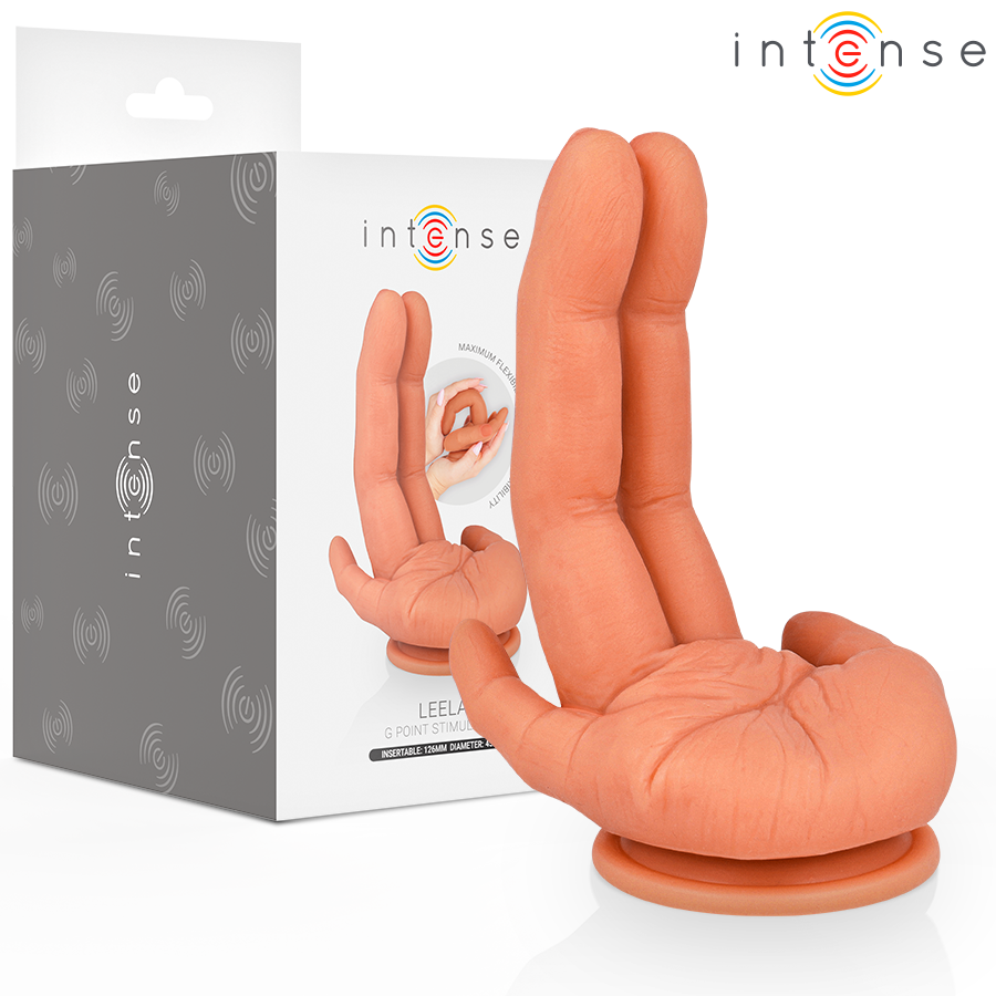 INTENSE - LEELA ESTIMULADOR DE PUNTO G MANO FLEXIBLE 12,6 CM
