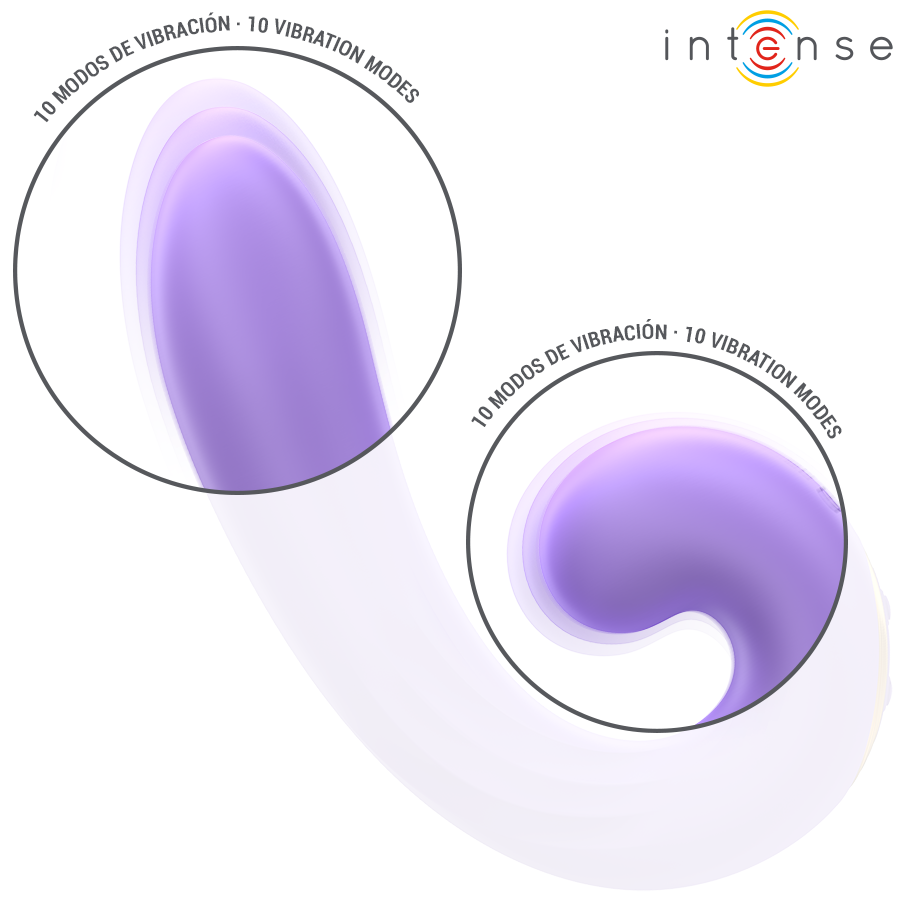 INTENSE - MERYL DOBLE VIBRACIÓN ESTIMULADOR CLITORIAL