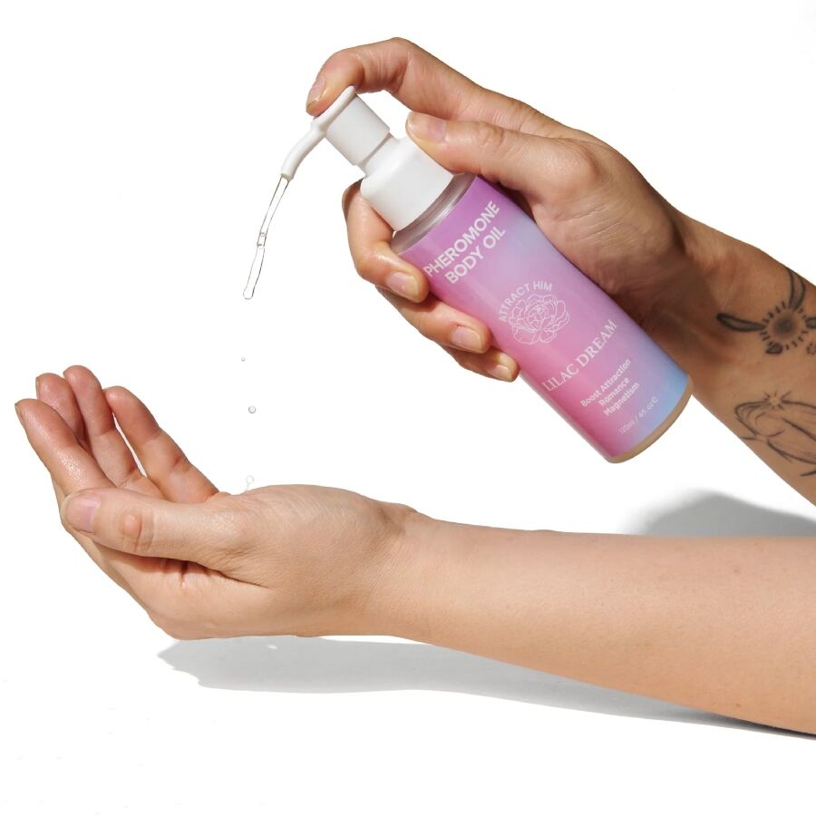 EYE OF LOVE - BLOOM LILAC DREAM PHEROMONE BODY OIL 120 ML