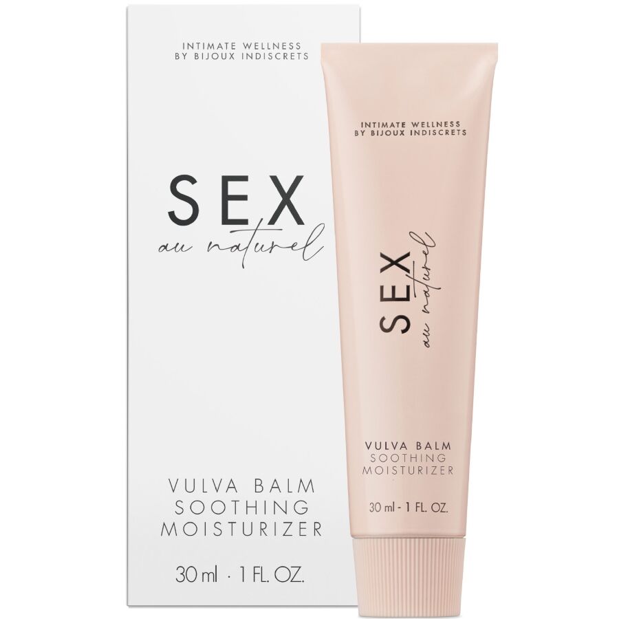 BIJOUX INDISCRETS - SEX AU NATUREL BÁLSAMO VULVAR HIDRATANTE Y CALMANTE 30 ML