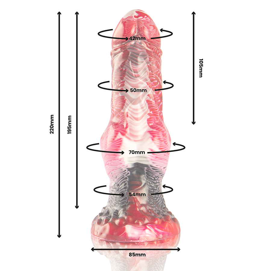 EPIC - DILDO HELIOS CON CALORE ED ESTASI DEI TESTICOLI