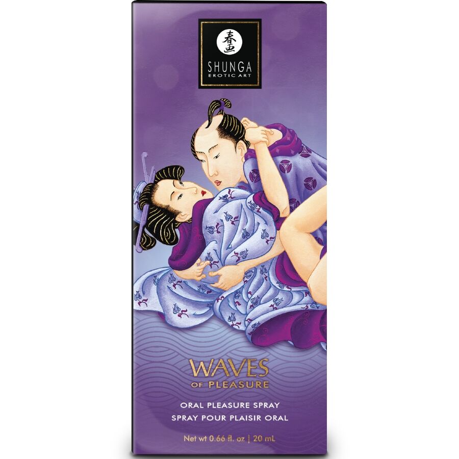 SHUNGA - WAVES PLACER SPRAY ORAL SEDUCTOR FRUTAS EXÓTICAS 20 ML
