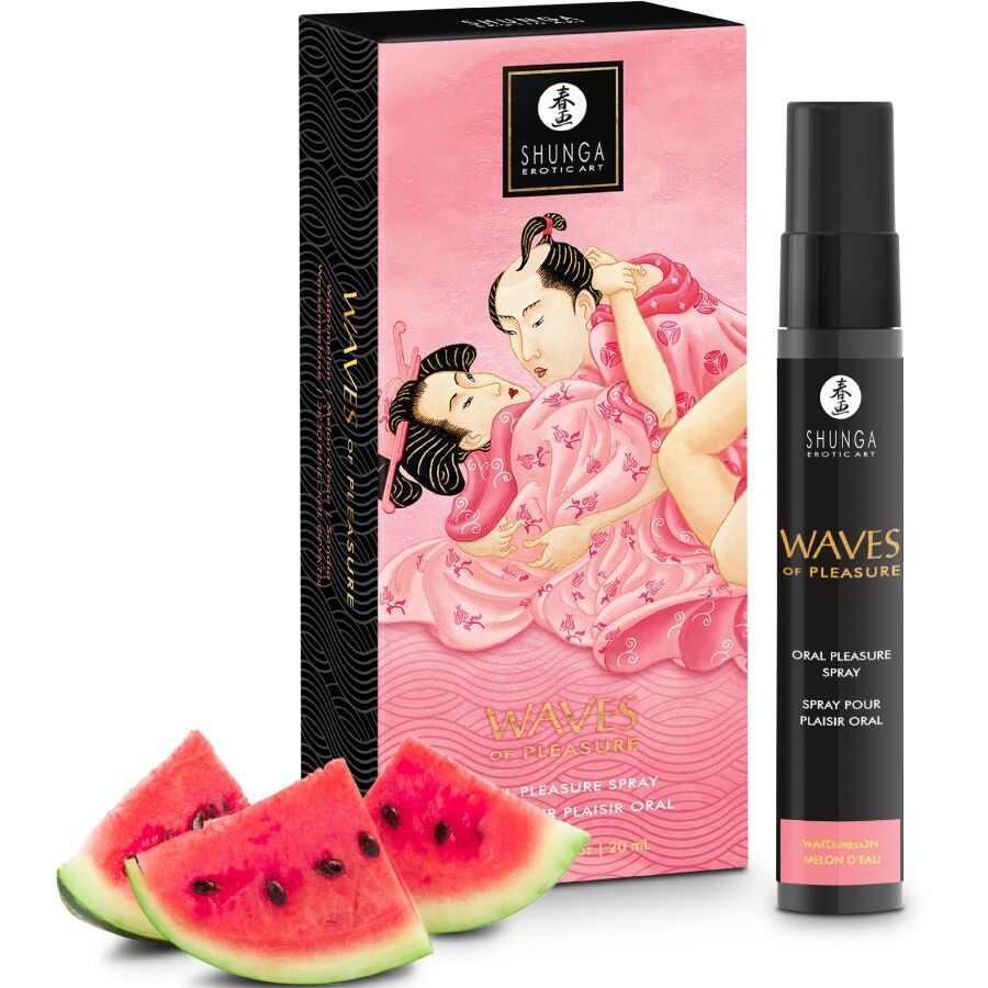 SHUNGA - WAVES PLACER SPRAY ORAL SEDUCTOR SANDÍA 20 ML