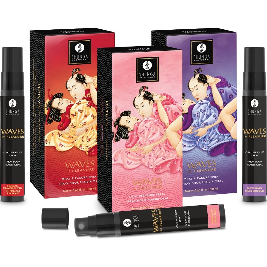 SHUNGA - WAVES PLACER SPRAY ORAL SEDUCTOR SANDÍA 20 ML