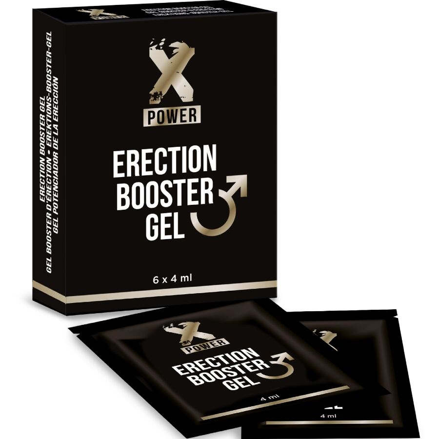 XPOWER - GEL BOOSTER DE ERECCIÓN 6 X 4 ML