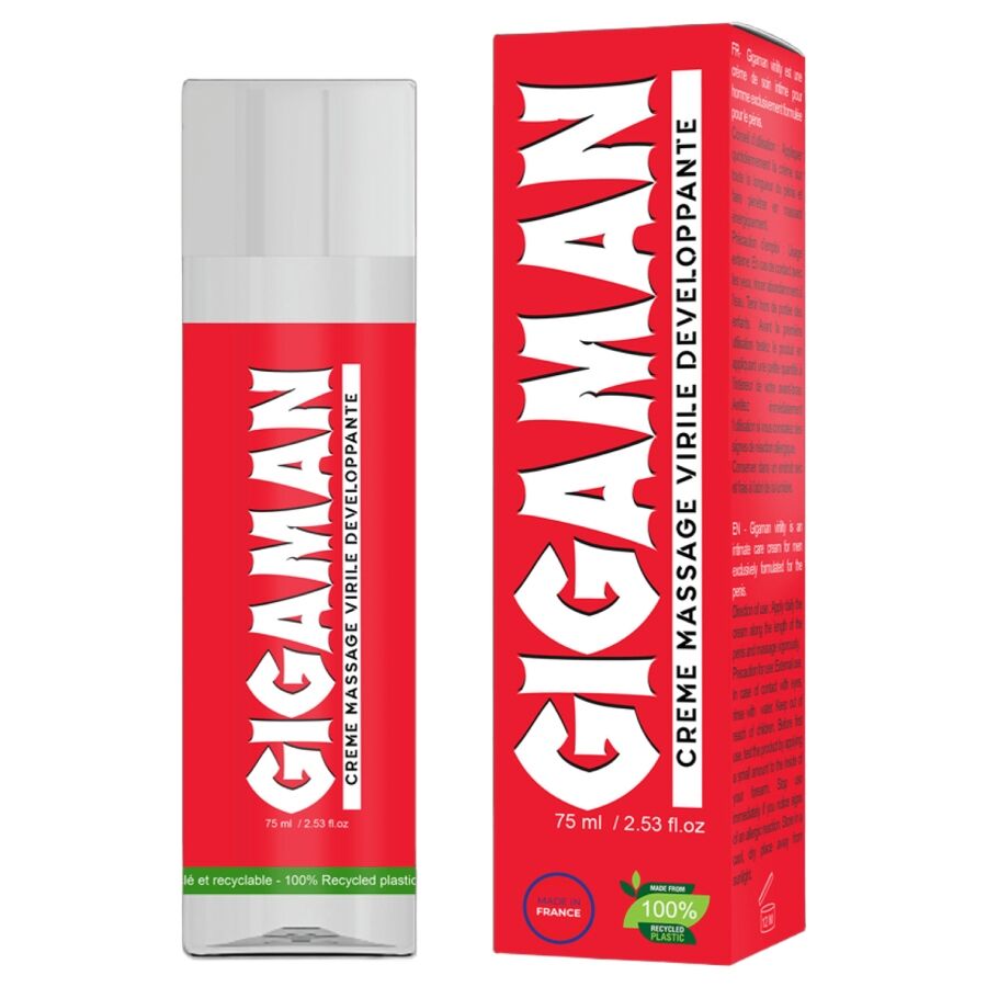 RUF - CRÈME GIGAMAN POUR L'AUGMENTATION DE LA VIRILITÉ