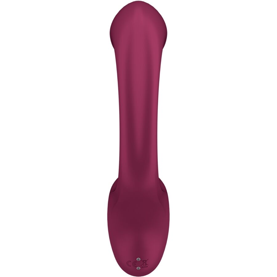 SATISFYER - G FOR GODDESS 2 VIBRATORE A CONIGLIO BORDEAUX