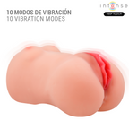 INTENSE DEEP TOUCH - VIBRADOR Y MASTURBADOR DE SUCCIÓN CATHERINE CON VOZ
