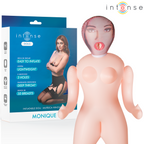 INTENSE DOLLS - MUÑECA HINCHABLE MONIQUE CON TRES ORIFICIOS