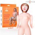 INTENSE DOLLS - MUÑECA HINCHABLE SCARLETT CON TRES ORIFICIOS