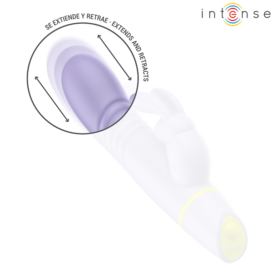 INTENSE - ESTIMULADOR Y VIBRADOR CON EMPUJE HELEN RABBIT
