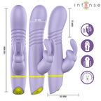 INTENSE - ESTIMULADOR Y VIBRADOR CON EMPUJE HELEN RABBIT