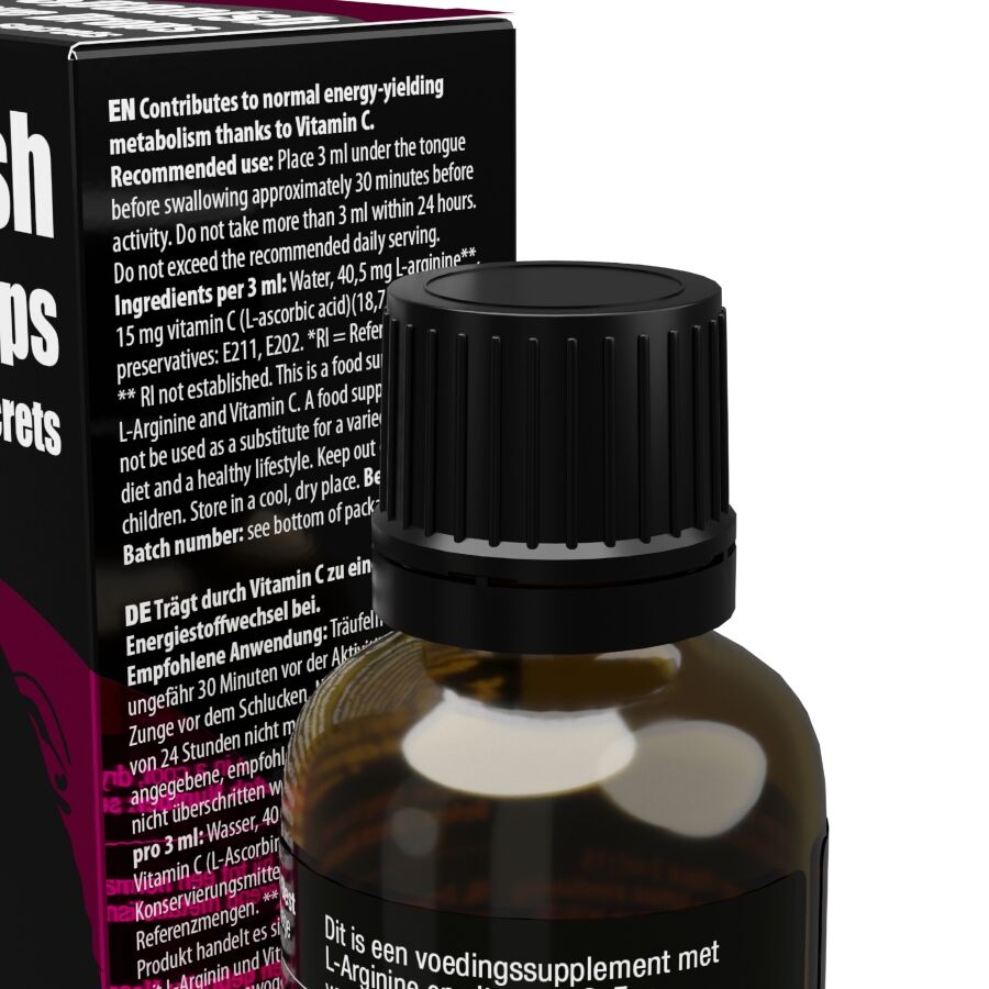 COBECO - GOUTTES D'AMOUR ESPAGNOL SECRETS S-DROP 30 ML - OUEST