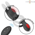 INTENSE - ANILLO DE DOBLE VIBRACIÓN QUINN CON CONTROL REMOTO