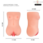 INTENSE DEEP TOUCH - VIBRADOR Y MASTURBADOR DE SUCCIÓN CATHERINE CON VOZ