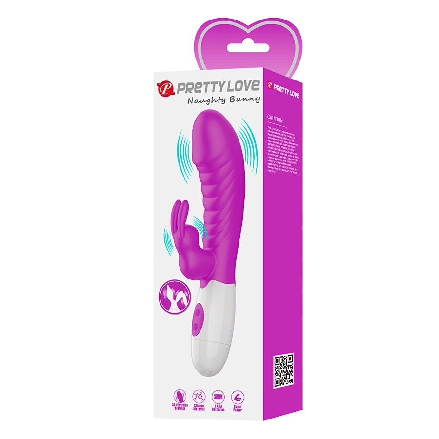 JOLI AMOUR - VIBRADOR TRAVIESO VIOLET CON OREJAS DE CONEJO