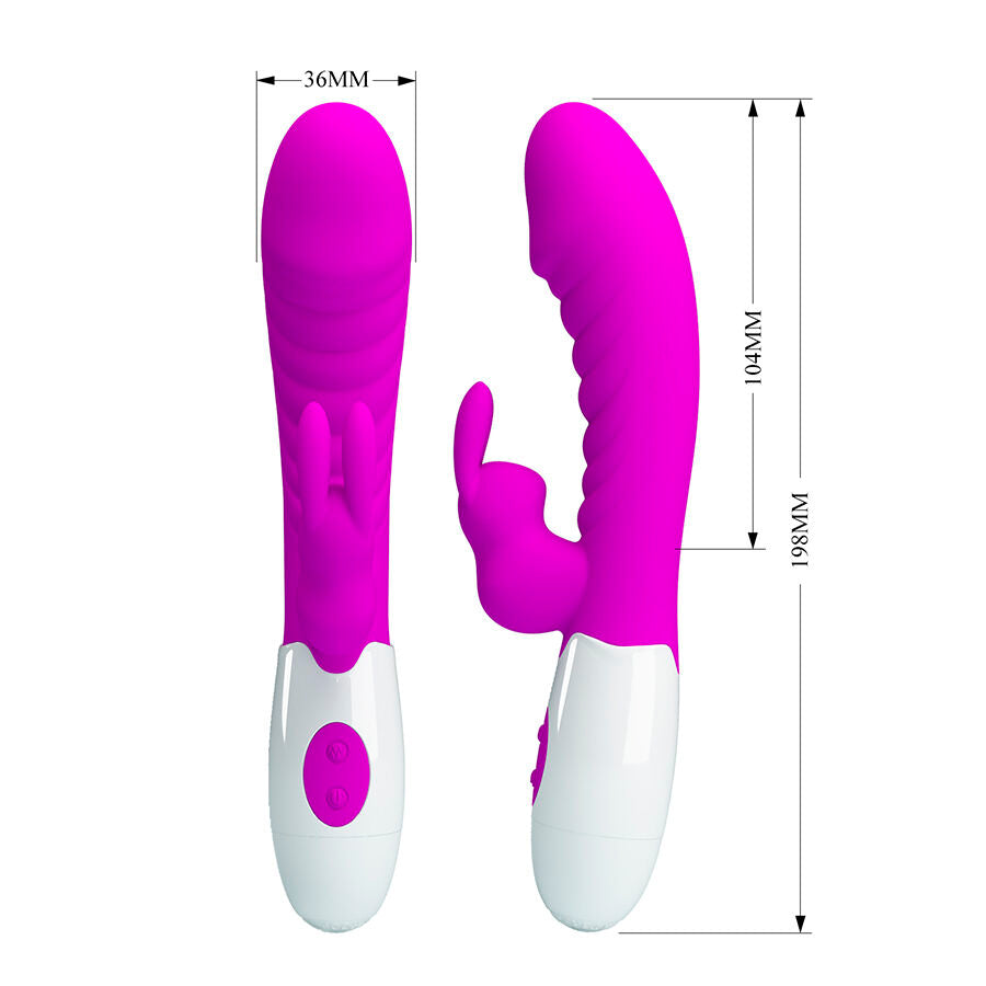 JOLI AMOUR - VIBRADOR TRAVIESO VIOLET CON OREJAS DE CONEJO
