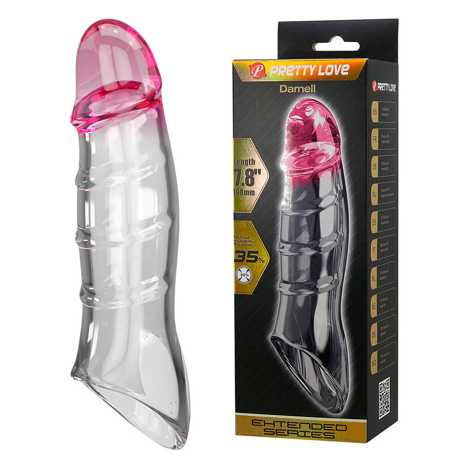 PRETTY LOVE - DARNELL FUNDA PARA PENE EFECTO TRANSPARENTE