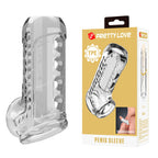 PRETTY LOVE - GUAINA PENIENA TESTURIZZATA TRASPARENTE