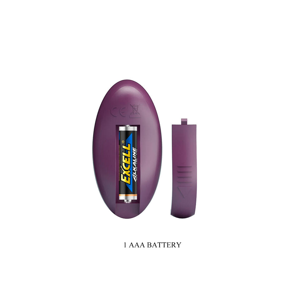 PRETTY LOVE - LUKA VIBRATORE A SEDUTA CON EFFETTO RISCALDANTE E TELECOMANDO