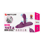 PRETTY LOVE - LUKA VIBRATORE A SEDUTA CON EFFETTO RISCALDANTE E TELECOMANDO