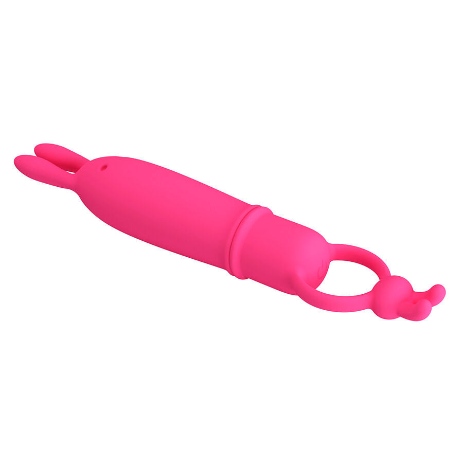 PRETTY LOVE - DELIA RABBIT VIBRATOR WITH RESISTANCE RING