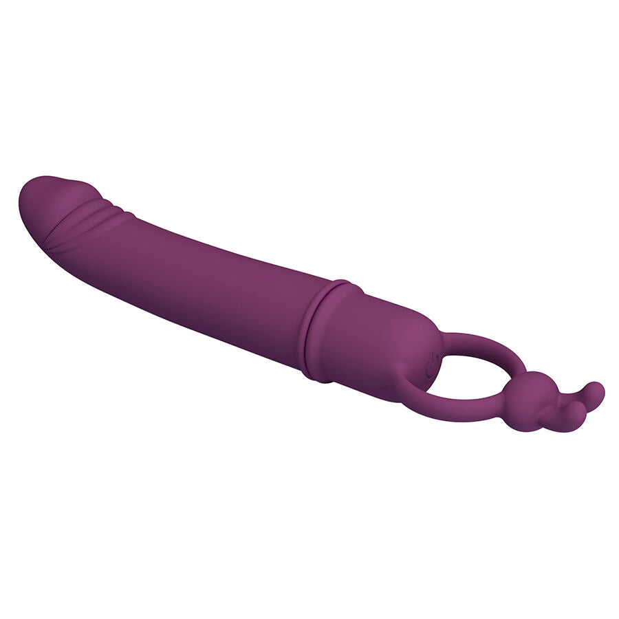PRETTY LOVE - CORA VIBRATORE A FORMA DI PENE CON ANELLO DI CONTENIMENTO
