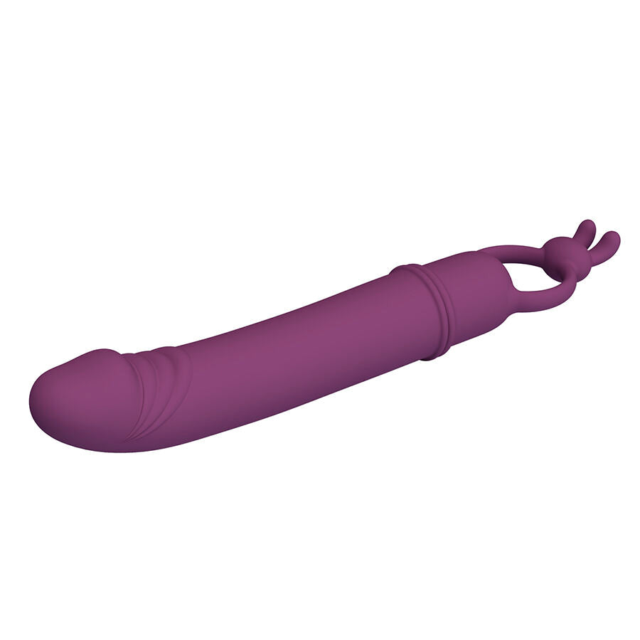 PRETTY LOVE - CORA VIBRATORE A FORMA DI PENE CON ANELLO DI CONTENIMENTO
