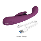 PRETTY LOVE - EMMA VIBRADOR MORADO RABBIT CON ESTIMULADOR