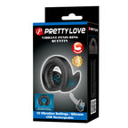 PRETTY LOVE - ANILLO PARA PENE CON ESTIMULADOR TESTICULAR QUENTIN