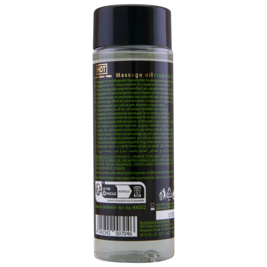 HOT - TROPICAL FRUIT MASSAGE OIL 100 ML