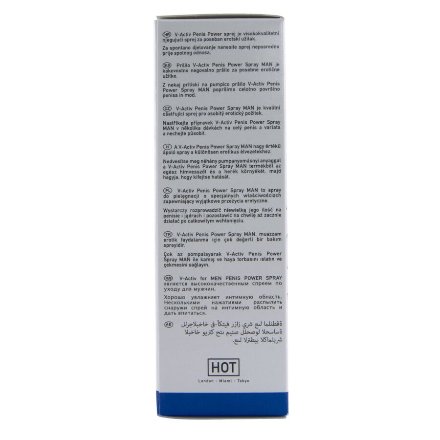 HOT - V-ACTIV, SPRAY ESTIMULANTE PARA EL PENE, 50 ML