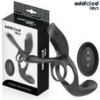 ADDICTED TOYS - ANELLO DOPPIO PER PENE CON STIMOLATORE CLITORIDEO